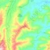 Loro Piceno topographic map, elevation, terrain