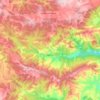 Vallibona topographic map, elevation, terrain