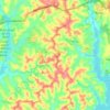 Ferraria topographic map, elevation, terrain