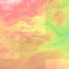 Gillam topographic map, elevation, terrain