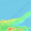 Town of Riverhead topographic map, elevation, terrain