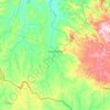Dom Pedrito topographic map, elevation, terrain