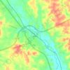 Collins topographic map, elevation, terrain