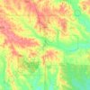 Stone County topographic map, elevation, terrain