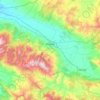Alaşehir topographic map, elevation, terrain