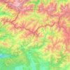 Rajon Dsau topographic map, elevation, terrain