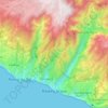Ribeira Brava topographic map, elevation, terrain