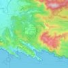 Vaufrèges topographic map, elevation, terrain