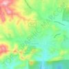 Val Verde topographic map, elevation, terrain