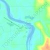 Buckland topographic map, elevation, terrain