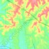Twin topographic map, elevation, terrain