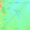 Pentecoste topographic map, elevation, terrain