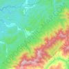 Kebai Khelma topographic map, elevation, terrain