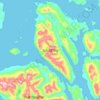 Isla Dring topographic map, elevation, terrain