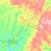 Candiota topographic map, elevation, terrain