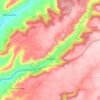 Tendilla topographic map, elevation, terrain