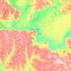 Серафимовичский район topographic map, elevation, terrain