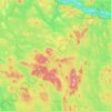 Canterbury Parish topographic map, elevation, terrain
