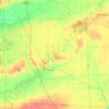 Jasper County topographic map, elevation, terrain