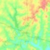 Lexington topographic map, elevation, terrain
