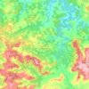 Municipio de Bonpland topographic map, elevation, terrain