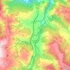 Santiurde de Reinosa topographic map, elevation, terrain