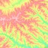 Jateí topographic map, elevation, terrain