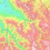 Rio Utcubamba topographic map, elevation, terrain