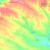 Rociana del Condado topographic map, elevation, terrain