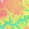 Neuvéglise-sur-Truyère topographic map, elevation, terrain
