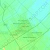 9 de Julio topographic map, elevation, terrain