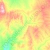 Winton Shire topographic map, elevation, terrain