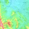 Kashar topographic map, elevation, terrain