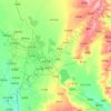 Anda City topographic map, elevation, terrain