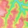 St Ives Chase topographic map, elevation, terrain