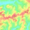 Parpeville topographic map, elevation, terrain