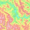 吉多乡 topographic map, elevation, terrain