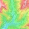 Serraval topographic map, elevation, terrain