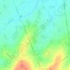 Zermezeele topographic map, elevation, terrain