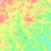 Araçás topographic map, elevation, terrain