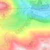Auge Gottes topographic map, elevation, terrain