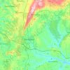 Rio Maior topographic map, elevation, terrain