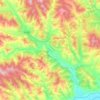 Урульга topographic map, elevation, terrain