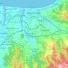 Boumerdes District topographic map, elevation, terrain