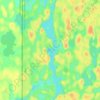 Artery Lake topographic map, elevation, terrain