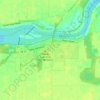 Grand Rapids topographic map, elevation, terrain