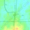 Hazel topographic map, elevation, terrain