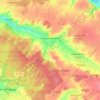 Crécy-en-Ponthieu topographic map, elevation, terrain