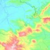 Siding topographic map, elevation, terrain