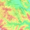 Namobuddha topographic map, elevation, terrain